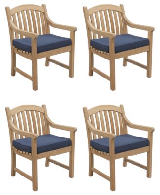 Bristol 4-Piece Olefin Outdoor Chair Bundle
