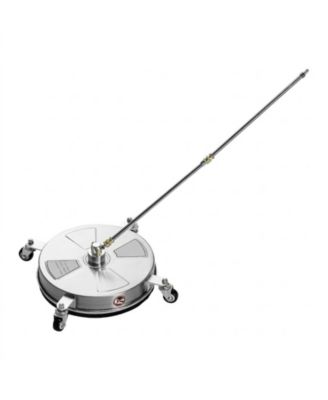 Pressure Washer Surface Cleaner, 15" Stainless Steel, 4000 Max PSI, for Concrete