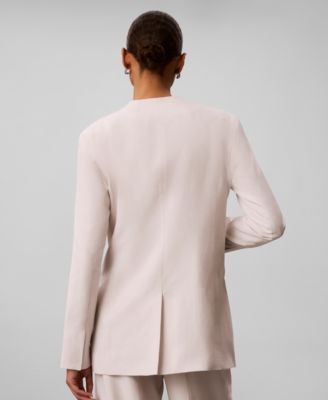 Women's Classic Fit V-Neck Blazer