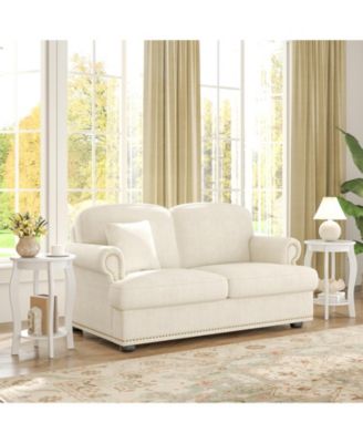 15 Inch 2-Tier Round End Table with Storage Shelf