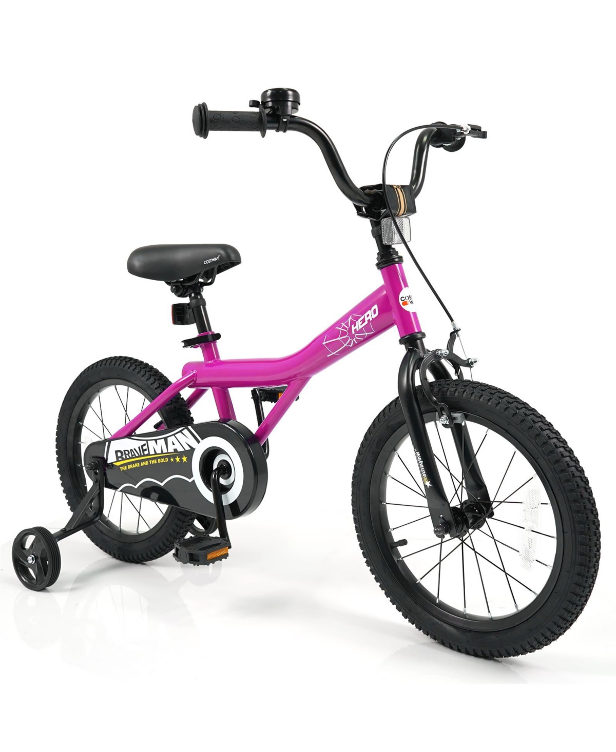 Slickblue Toddler Easy-Learn Bike with Detachable Training Wheels