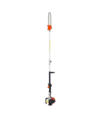 Gas Pole Saw, 25CC, 12" Cutting Bar, Extendable for Tree Trimming, Pruning