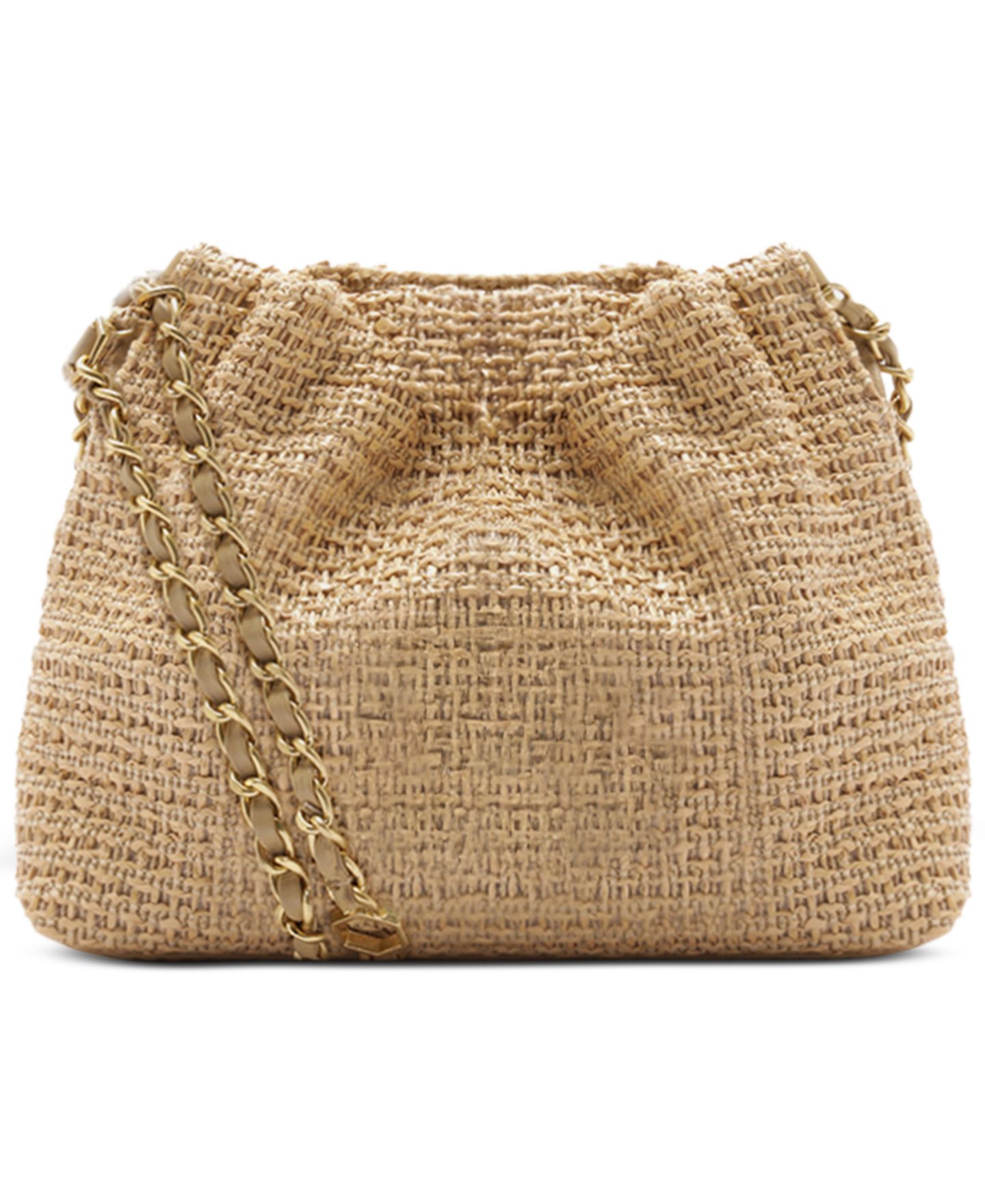 Женская сумка Arezzo Jackie Mini Snap Button Crossbody Handbag, цвет: Areia/Verano — фото 2