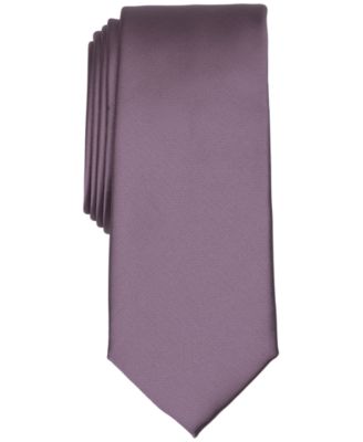 Men's Solid Texture Slim Tie