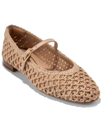 Women's Harlan Woven Mary Jane Ballet Flats