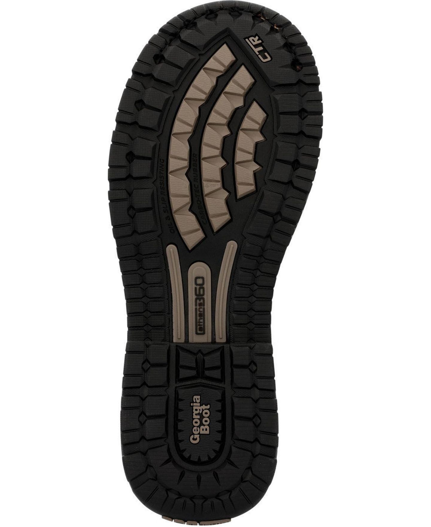 Мужские ботинки GEORGIA BOOT Athens 360 Moc-Toe Chelsea Waterproof Nano Composite Toe Work Boot, цвет: Коричневый — фото 4
