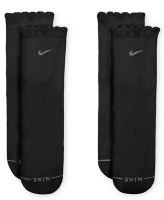 Women's 2-Pack Scalloped Everyday Elevated Crew Socks