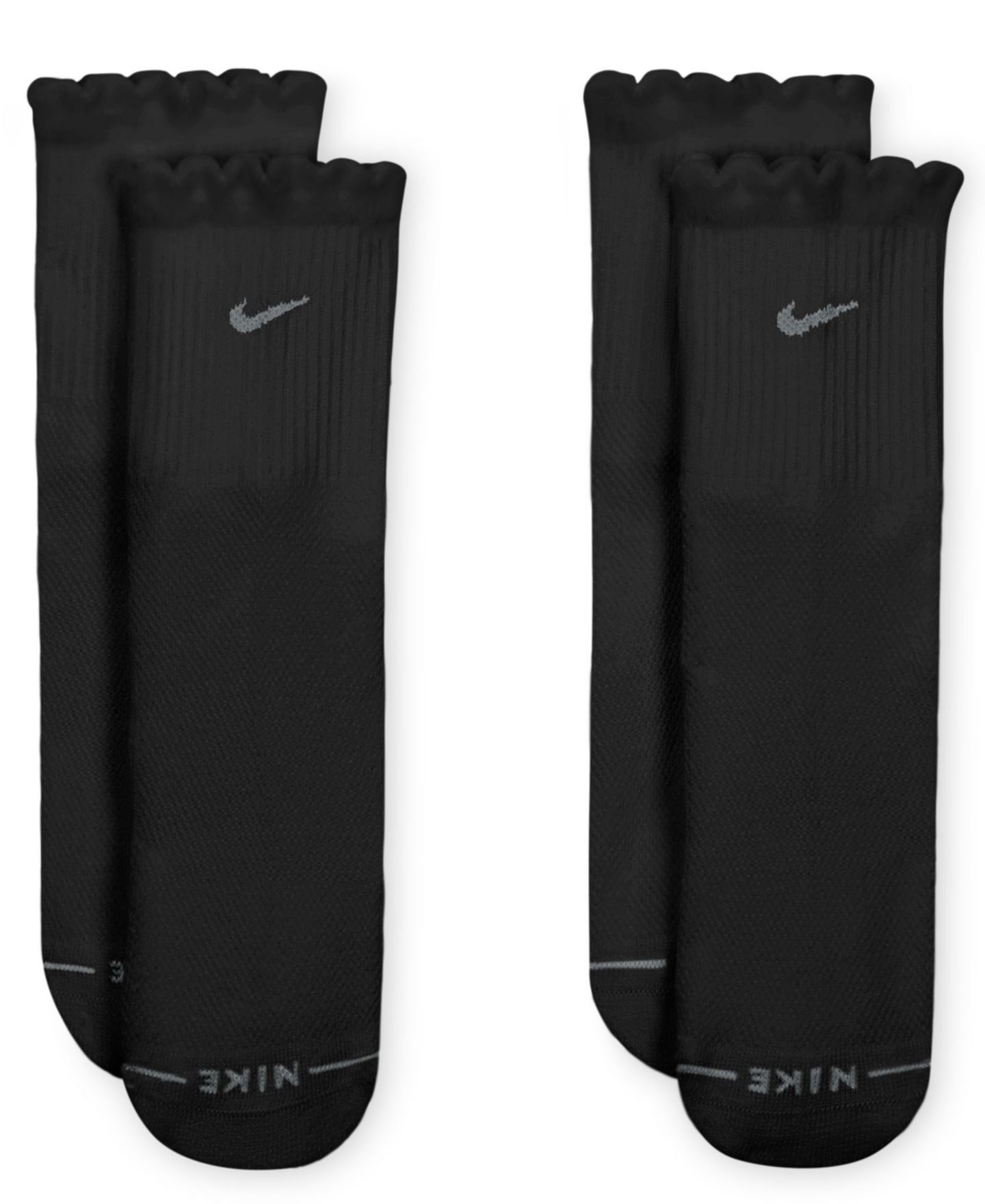 Носки Elevated для мужчин, средней высоты, 2 шт. — Nike, цвет: Чёрный — фото 1