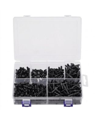 Drip Irrigation Fittings Kit, 300 Pcs, for 1/4" Tubing, for Yard and Garden