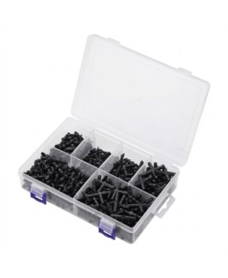 Drip Irrigation Fittings Kit, 300 Pcs, for 1/4" Tubing, for Yard and Garden