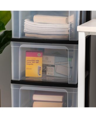 4-Drawer Narrow Cart