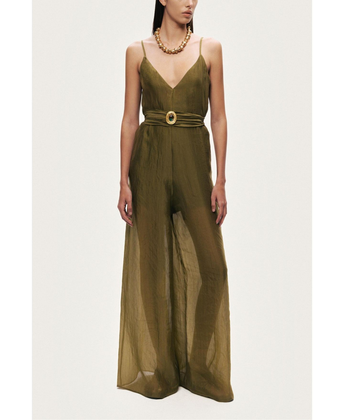 Женский комбинезон NOCTURNE Strappy Wide-Leg Jumpsuit — фото 1