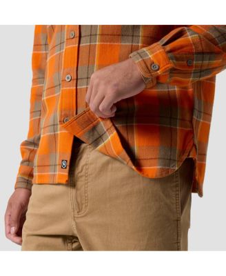 Men's Venture Midweight Flannel Shirt Button-Down Long-Sleeve Shirts