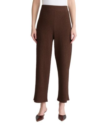 Women's Mid-Rise Wide-Leg Pants