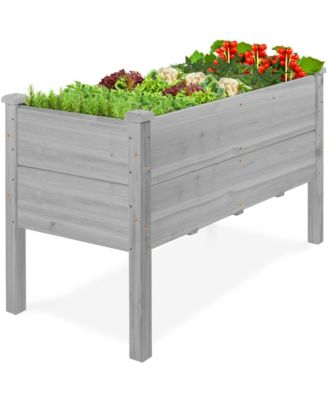  Raised Garden Bed, Extra Deep , Depth, Elevated Wood Planter Stand