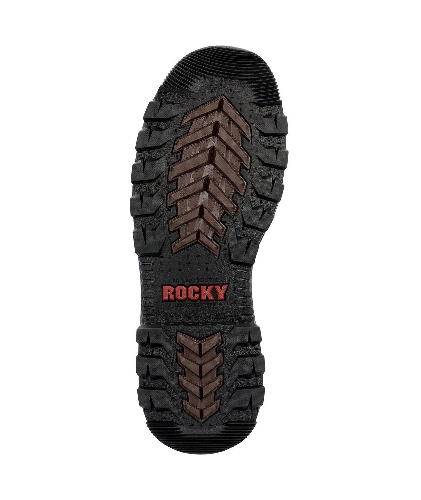 Мужские ботинки ROCKY Rams Horn BOA Composite Toe Waterproof Work Boot, цвет: Crazy Horse — фото 4
