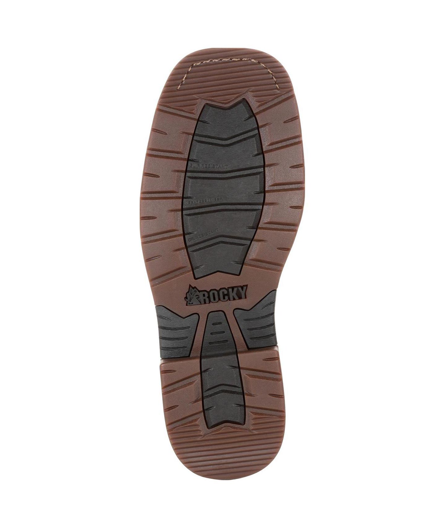 Мужские ботинки ROCKY Iron Skull Composite Toe Internal MET Guard Boot, цвет: Коричневый — фото 4