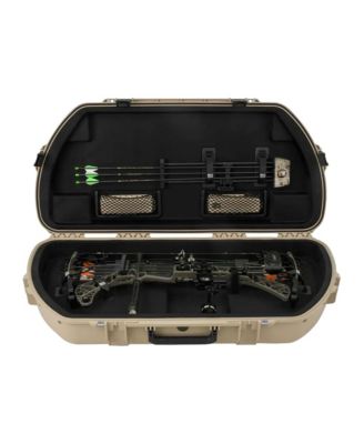 Hard Protective Storage Case, Archery Bow and Arrow iSeries Shaped Case, Tan