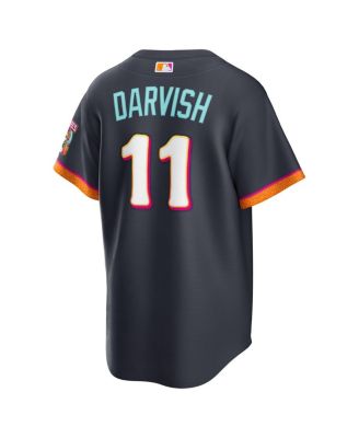Men's Yu Darvish Black San Diego Padres 2026 City Connect Stadium Jersey