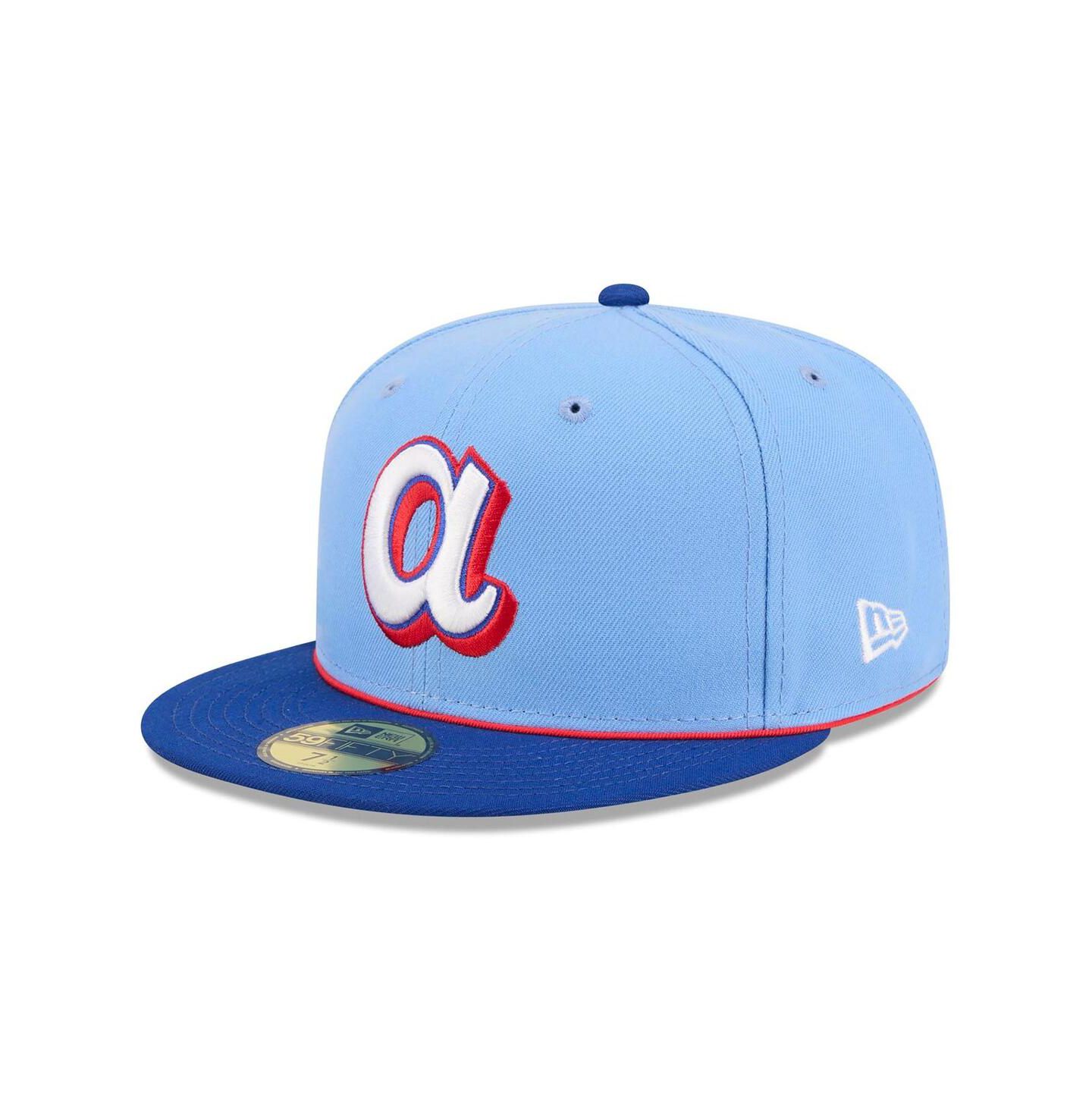 Мужская кепка New Era Black Atlanta Braves 2026 City Connect 59FIFTY Fitted Hat — фото 2