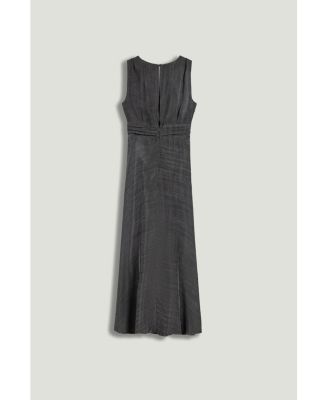 night out dress midi Dance The Night Away Ruffle Midi Dress Curves XL / slate