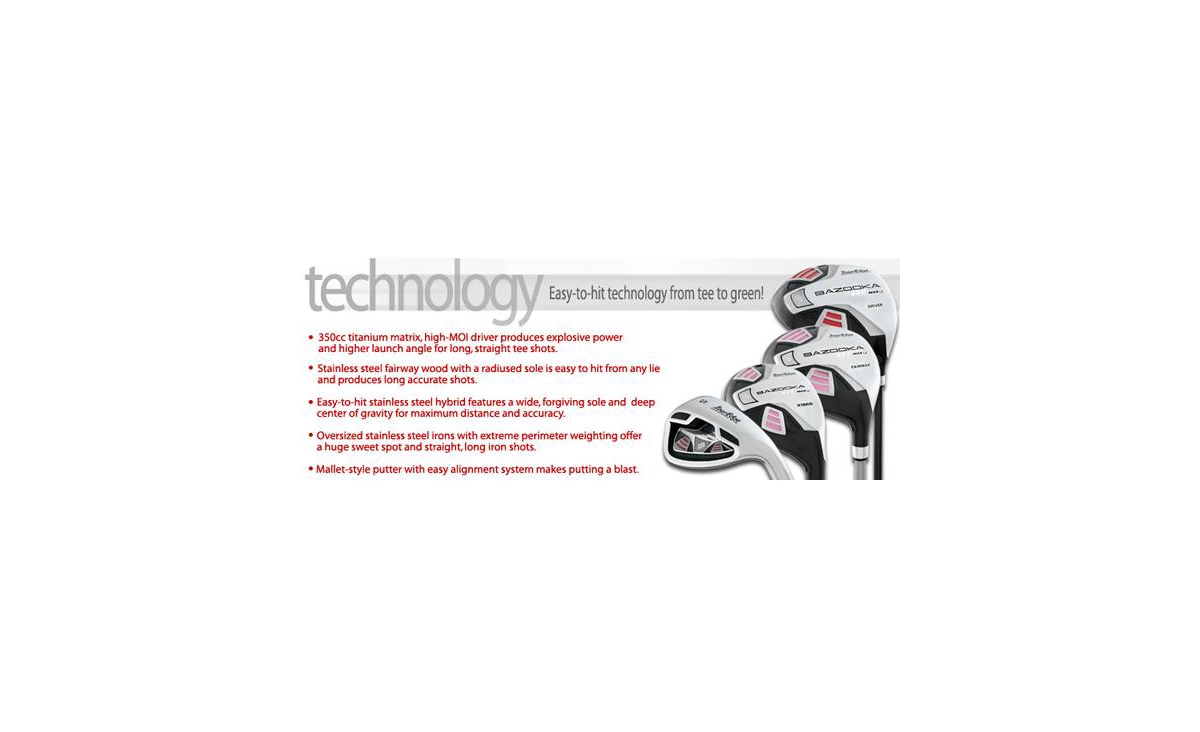 Tour Edge Ht Max-j Junior Red Right Hand Irons