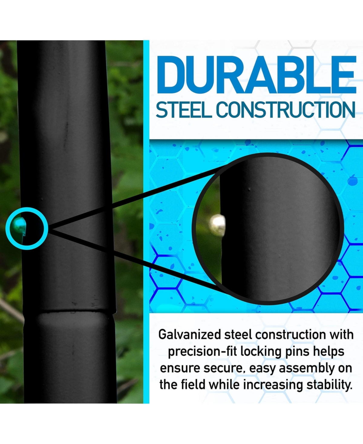 Gnuadz Soccer Rebounder Steel Backyard Practice Net Outdoor Sports Gifts