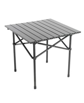 Portable Camping Table Folding Aluminum Outdoor Cooking Hiking Picnic BBQ Travel Carry Bag
