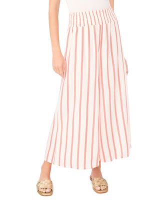 Women's Cropped Wide-Leg Pants