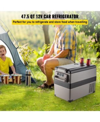 48 Quart (45L) 12 Volt Portable Refrigerator Freezer, Fast Cooling, App Control, -4 68 , 12/24V DC and 110-240V AC