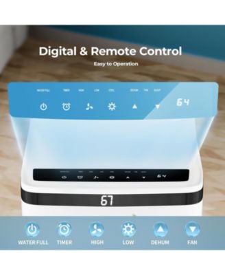 10,000 BTU Portable AC, 3-in-1, Timer, Sleep, Remote