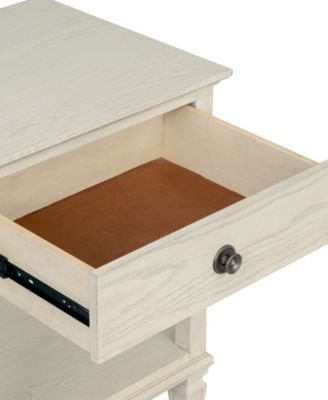 Victoria 24" One-Drawer Wood Bedside Table