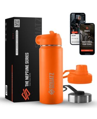 18 oz Insulated Water Bottle - Double Wall, Leak Proof.