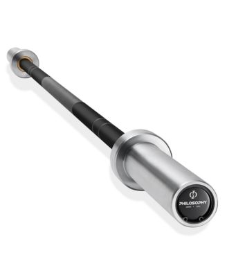 72" Olympic Barbell - 15KG 28mm 190K PSI 800LB Capacity Weightlifting and Powerlifting Bar
