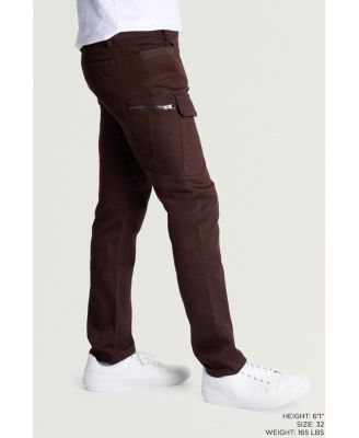 XRAY Men's Slim-Fit Stretch Twill Cargo Pants