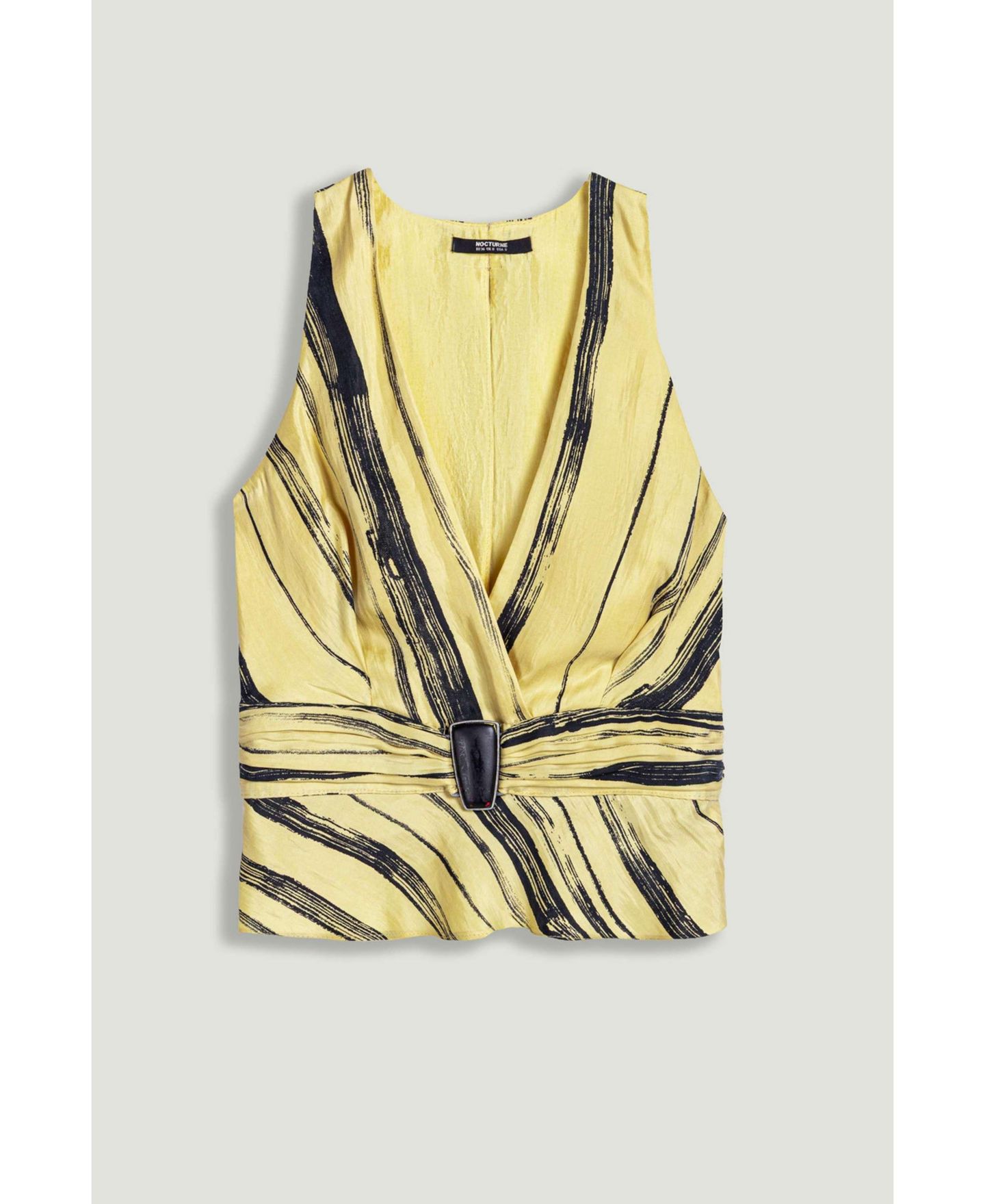 Женская блузка NOCTURNE Printed Sleeveless, цвет: Разноцветный — фото 5