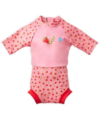 Baby Happy Nappy Sunsuit with Swim Diaper