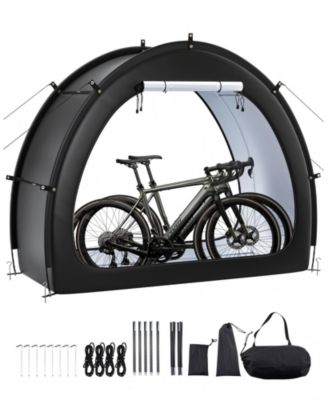 Outdoor Bike Storage Tent for 1 to 2 Bicycles with Dual Zippers