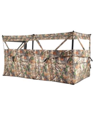 See-Through Pop-Up Hunting Blind with Dog Door for 1-3 People