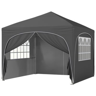 Pop Up Canopy Tent with 4 Removable Sidewalls