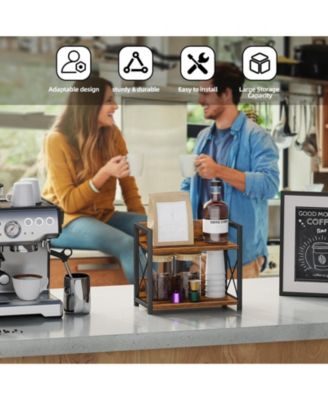 Countertop 2 Tier Spice Rack Organizer