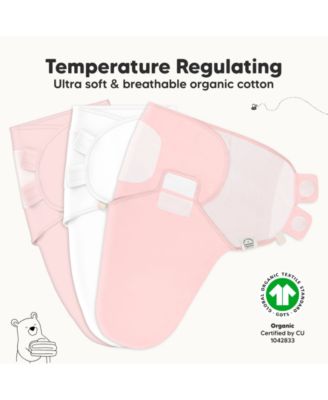 3pk Soothe Baby Swaddle, Organic Baby Swaddle Sleep Sacks, Newborn, Infant Swaddle Sack