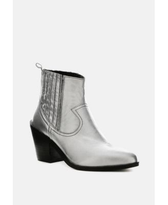 Women's Rayna Metallic Leather Boots