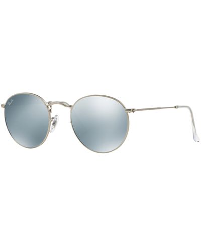 Ray-Ban Sunglasses, RB3447 50 ROUND METAL