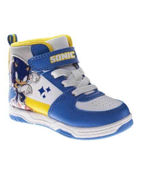 Кроссовки Sonic The Hedgehog Blue High-Top Sneakers для мальчиков, цвет: Синий