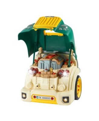 60 Piece Kids Engine Toy with Lights and Sounds, Ages 3+