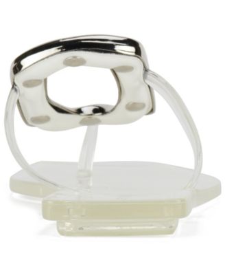 Womens Linques-J Embellished Jelly Flat Sandals