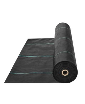 Premium Heavy Duty Weed Barrier, 4FTx300FT, Woven Geotextile for Landscaping