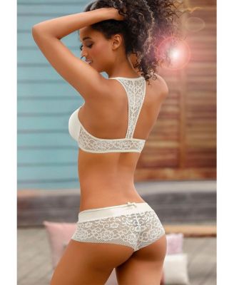 Women's Lace Back T-Shirt Bra