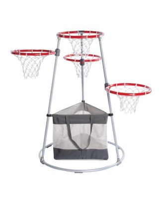 Company 4-Hoop Basketball Play Set with Storage Bag